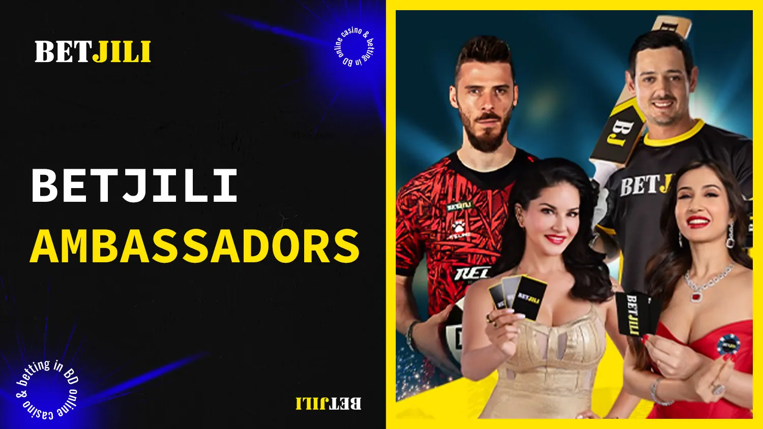 BetJili Marvelbet cooperates with famous athletes and celebrities
