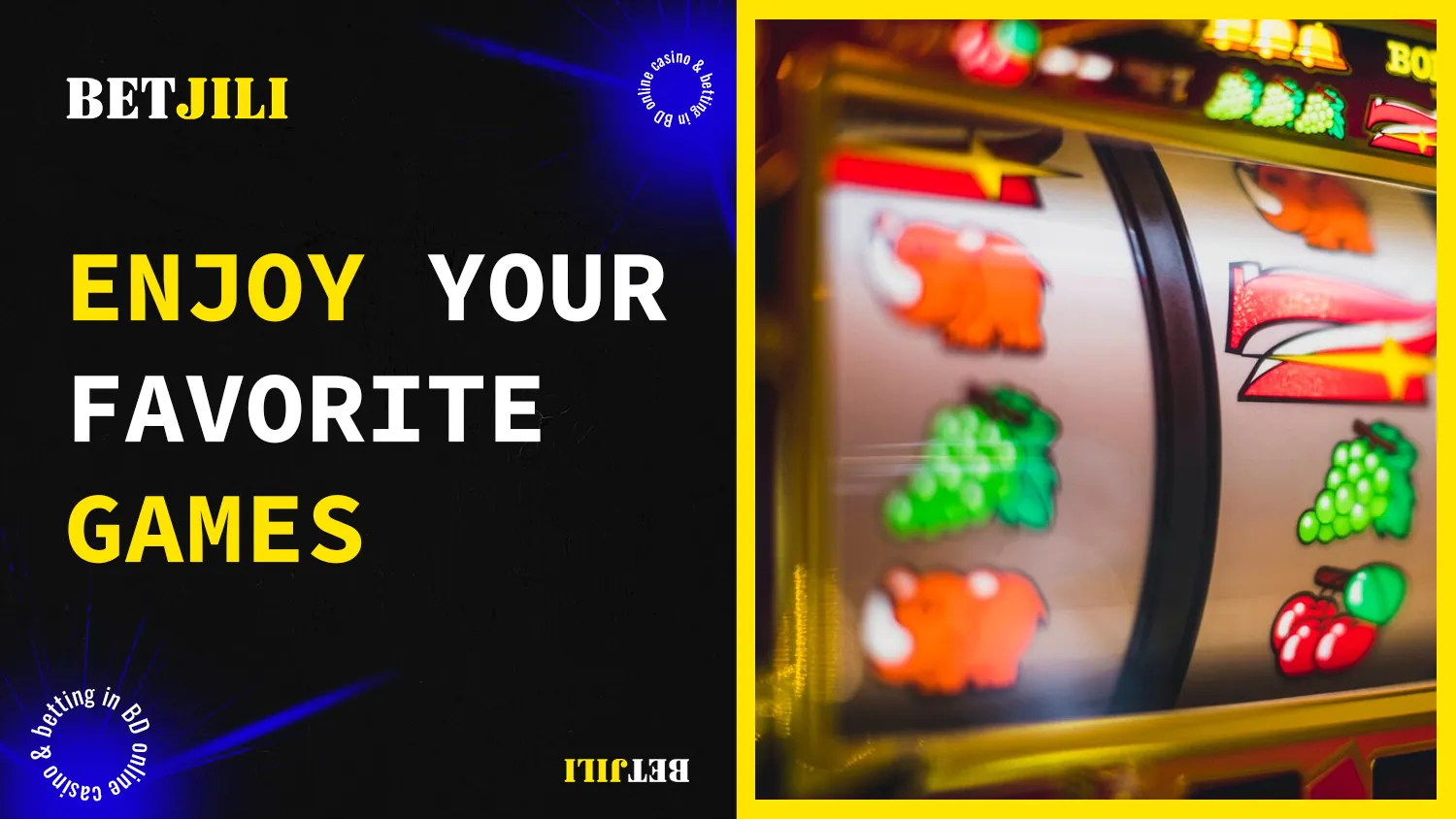 Online casino games in personal account on BetJili platform
